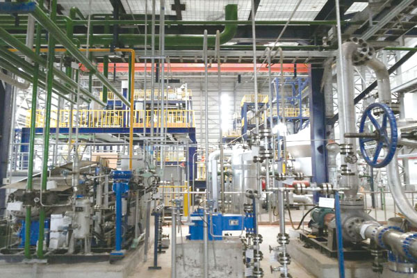 清華核能院國家重大專項高溫氣冷堆示范電站——主氦風(fēng)機試驗回路項目 該項目是我公司制造、安裝總承包項目，現(xiàn)已安裝完畢，氦檢密封試驗一次成功